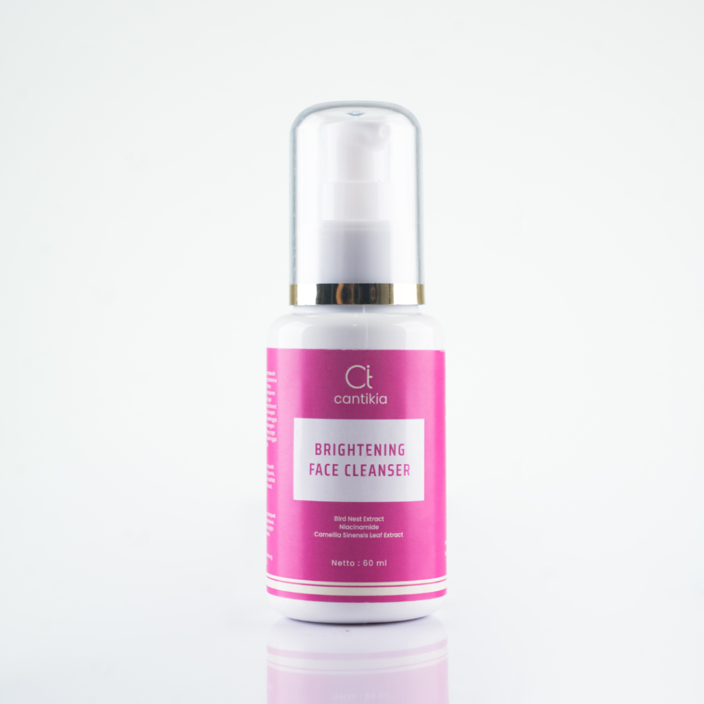 brightening face cleanser cantikia